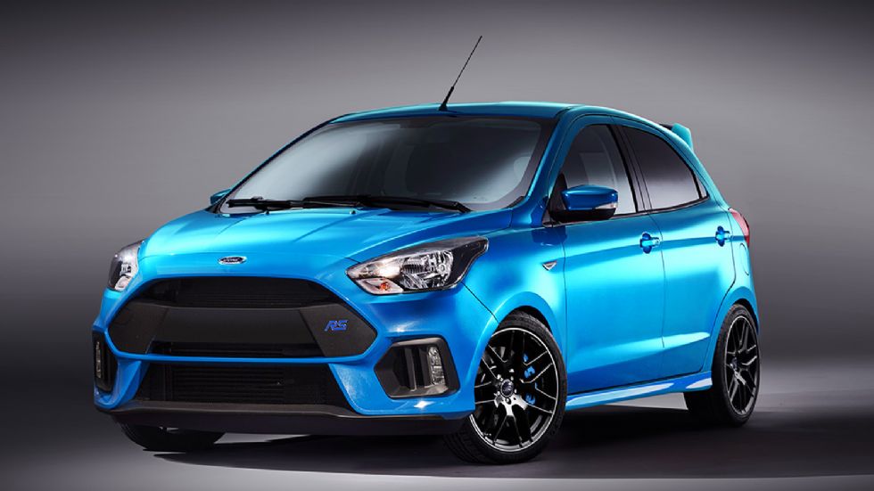 Δύσκολο να οδηγηθεί στην παραγωγή το Ford Ka+ RS. Αν όμως γινόταν αυτό, θα ήταν κάπως έτσι...